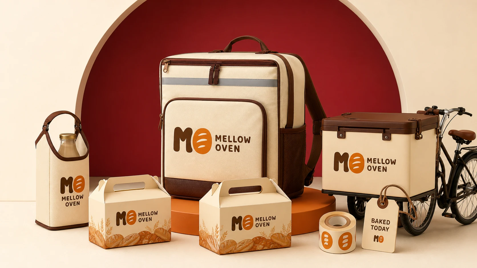 Mellow Oven 品牌应用效果 07