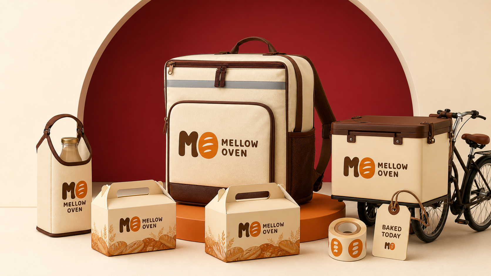 Mellow Oven 品牌应用效果 07